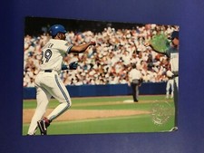 1995 Topps Stadium Club #215 JOE CARTER Best Seat In The House Toronto Blue Jays
