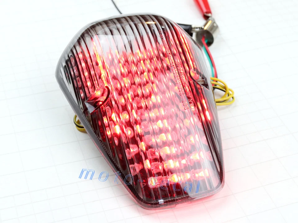 Встроенный светодиодный задний/задний фонарь для пользовательских тормозных сигналов поворота VTX1300C VTX1800C - Изображение 4 из 4