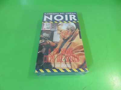 VHS Il più grande colpo del secolo - ciname Noir - nuova sigillata 1996