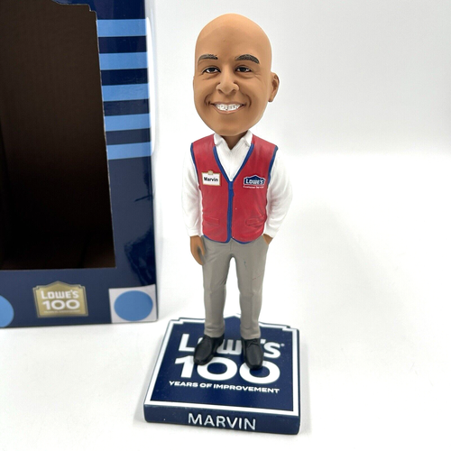 Lowe's Home Improvement Employee BobbleHead Marvin Ellison CEO 2022 LERF - 第 3/12 張圖片
