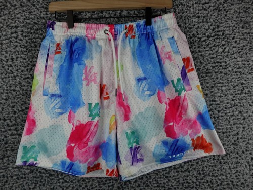 Young LA Block Party/After Party Tie Dye Shorts - Mens Size Small