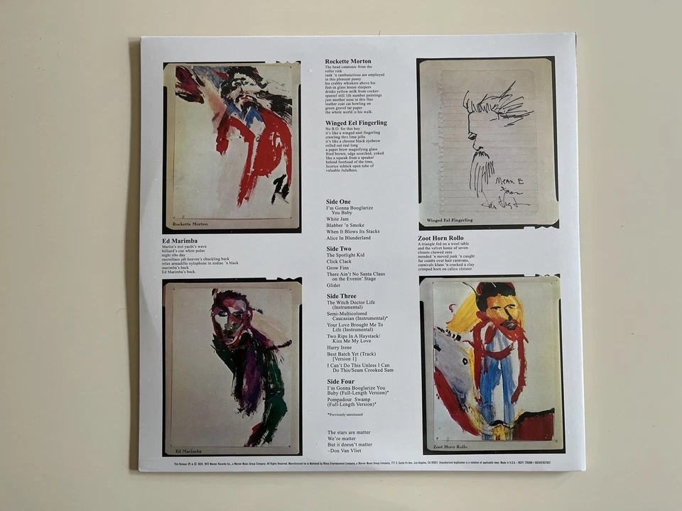 Captain Beefheart / The Spotlight Kid 2x Clear Vinyl LP Limited Edition RSD 2024 - Image 2 of 4