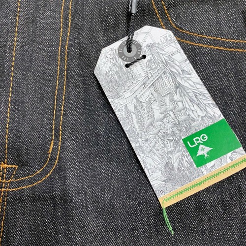 LRG Shorts Denim Skater Streetwear Jeansshort Raw Schwarz True Straight Herren Gr. 32 - Bild 5 von 12