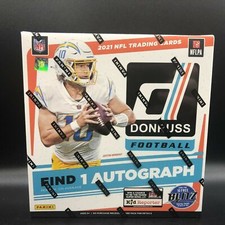 2021 Panini NFL Donruss Fanatics Exclusive Football Mega Box Sealed