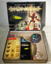 Lego Bionicle Aventura Juego de Mesa Quest Makuta Piezas Faltantes 2001 Arte Rosa