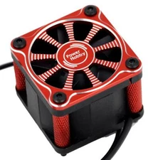 NEW Powerhobby Twister 1/10 1/8 Motor Aluminum High Speed Cooling Fan - Red