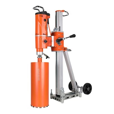 KERNLOCHBOHRER.COM Diamant-Kernbohrgerät DKB352/PRO mit Kernbohrständer KBS-352/M-PRO