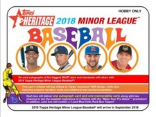 2018 TOPPS HERITAGE MINORS - MCKENZIE MILLS