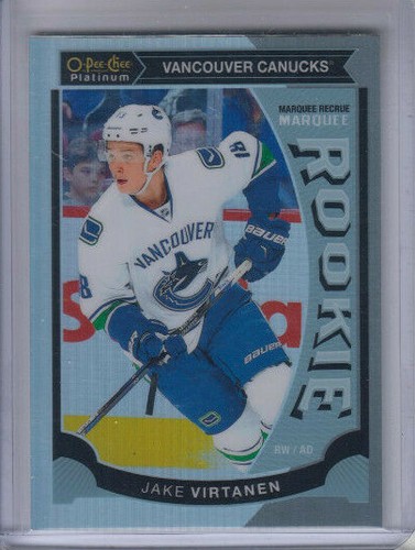 15/16 OPC Platinum Vancouver Canucks Jake Virtanen Rainbow Rookie RC card #M40 - Picture 1 of 2
