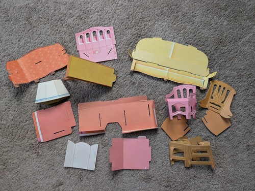 Barbies New Dream House 1964 Mattel 4092 mit Original Möbeln LESEN Vintage - Bild 2 von 11