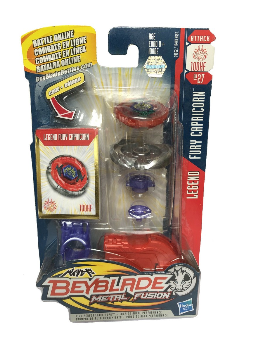 Beyblade Metal Fury Capricorn With Random Launcher Collectible Anime Bey  Toy