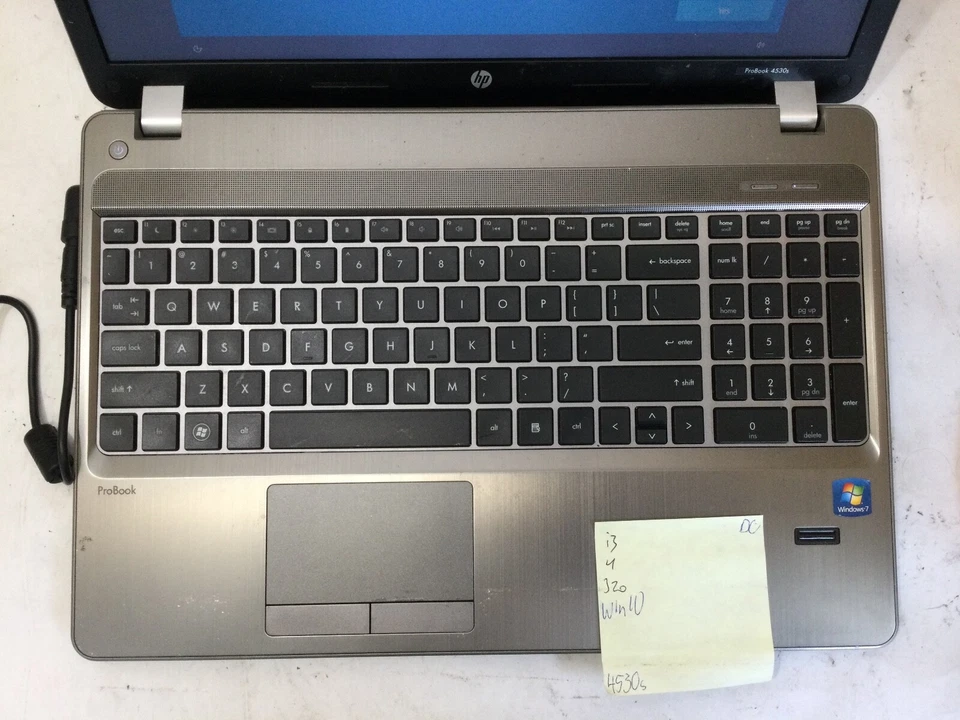HP PROBOOK 4530S - BOOTS TO BIOS - INTEL I3 2310M - 4GB RAM - 320GB - READ - BB! - Image 4 of 4