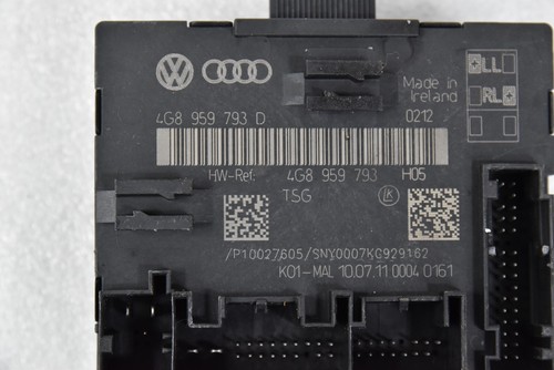 ๐ 2012-2017 AUDI A6 C7 LEFT DRIVER FRONT DOOR CONTROL MODULE OEM - Picture 22 of 23