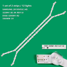 STRISCE LED PER TV SAMSUNG LCD 32" D3GE-320SM1-R2 BN96-28763A 2013SVS32 FHD 3228