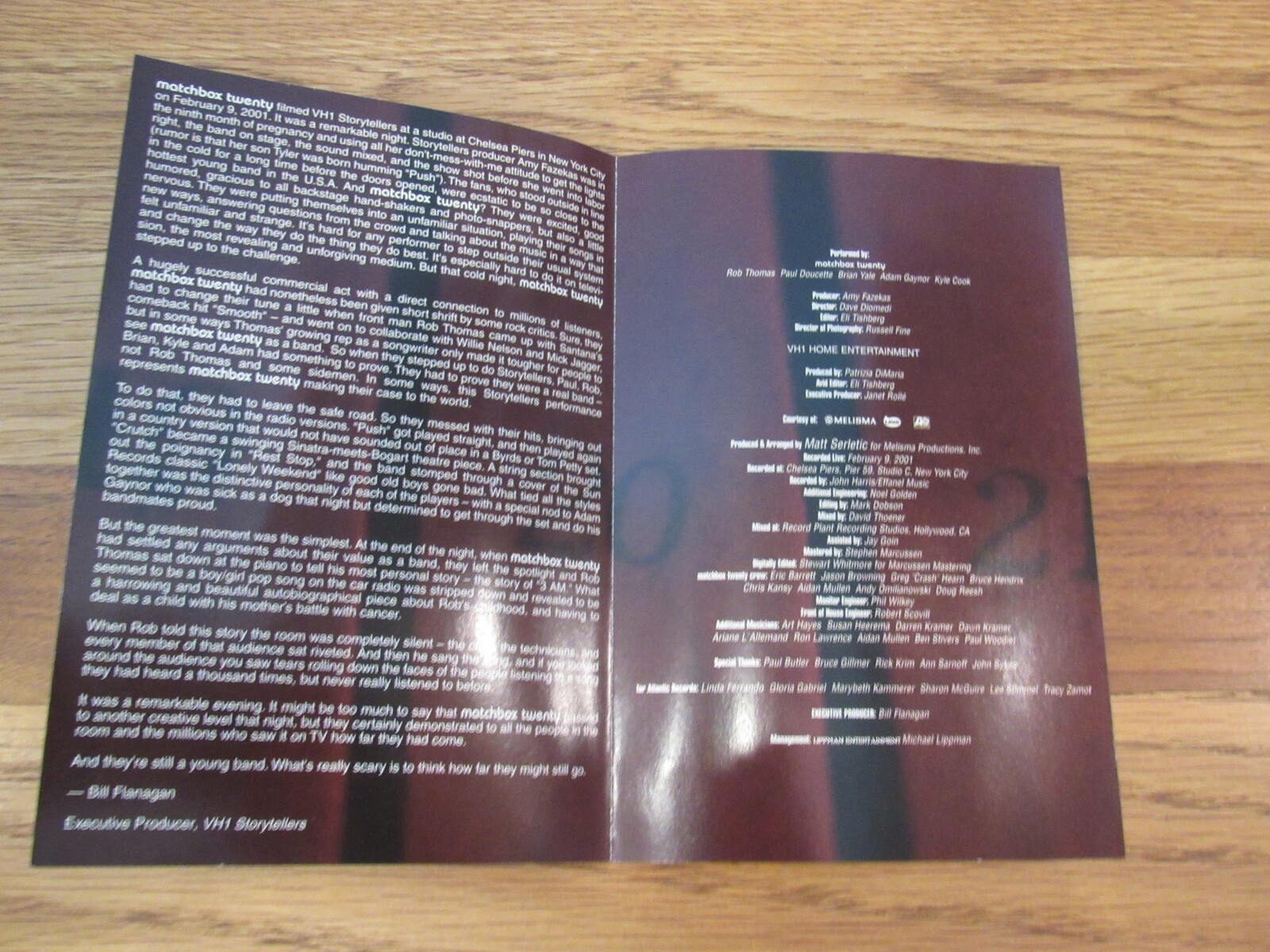 VH1 Storytellers Matchbox Twenty 20 DVD, 2002 Extended Cut EXCELLENT