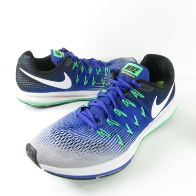 nike air zoom 33 pegasus gray running shoes