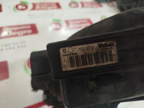 9640559480 Faro Derecho para PEUGEOT 206 E-Music 2002 431473 - Imagen 3 de 9
