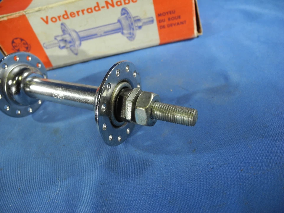 Rare Vintage NOS Büchel Vorderradnade Front Hub Germany Bicycle 24 Spoke - Image 4 of 4