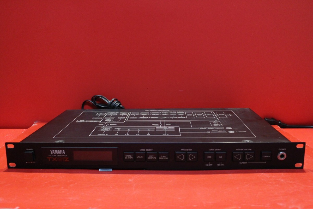 tx81z　yamaha USED YAMAHA TX-81Z FM Tone Generator Rack Type Sound Module