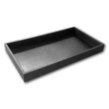 2" Tall Plastic Stackable Jewelry Display Trays