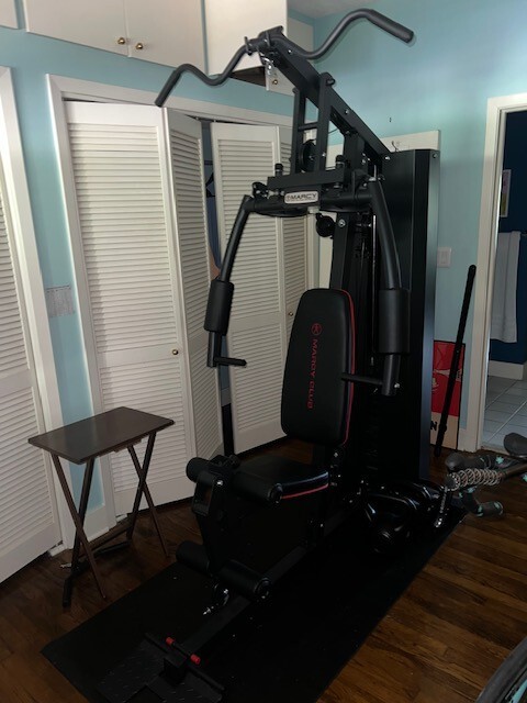 Dual Function Home Gym 200 Lb Stack Gym Mkm 81010 200 Lb Stack