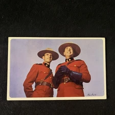 Postcard The Vacationland of the North American Airlines Canada Mounties UNP