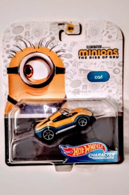 Hot Wheels - Charakter Cars - Carl - Minions The Rise Of Gru