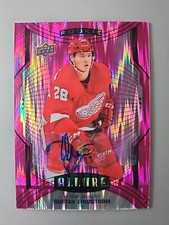 2020-21 Upper Deck Allure Megenta Auto Rookie Gustav Lindstrom #116 37/75...
