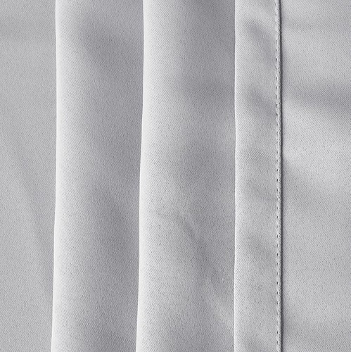 Pair Pencil Pleat Tape Top Plain Thermal BLACKOUT LINED Curtains with Tie Backs - Picture 57 of 58