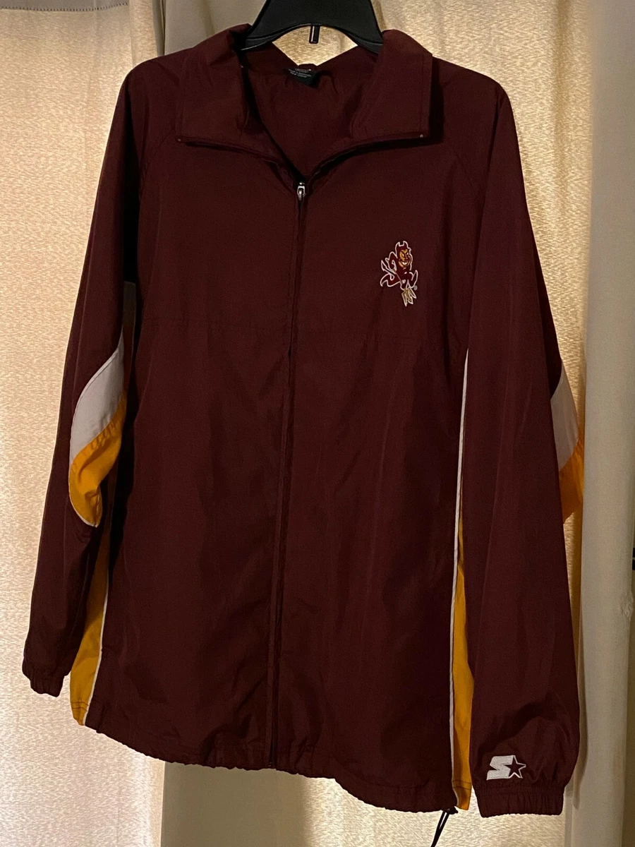 Vintage Starter Arizona State ASU Sun Devils Jacket Men s Medium Sparky Logo