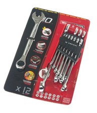 Facom 440 Series 12 Piece Metric 7 - 24mm Combination Wrench Set 440.jp12pb Facom 440 Series 12 Piece Metric 7 - 24mm Combination Wrench Set 440.jp12pb