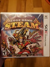 Code Name: S.T.E.A.M. (Nintendo 3DS, 2015) BRAND NEW SEALED