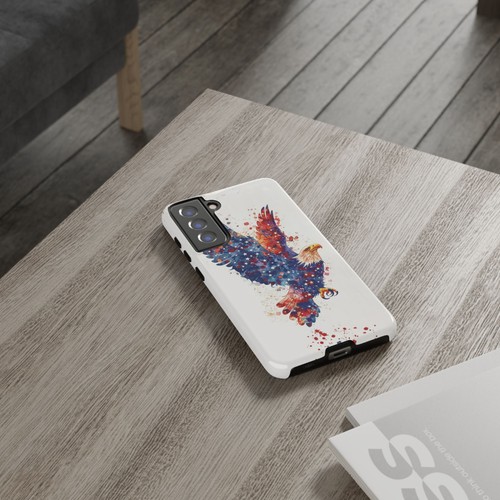 Bald Eagle USA Stars - Phone Ink Case for iPhone, Galaxy, Pixel - Picture 275 of 281