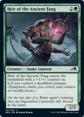 HEREDERO DEL ANTIGUO COLMILLO X 4 N/M KAMIGAWA DINASTÍA NEÓN MAGIA LA REUNIÓN - Imagen 1 de 1