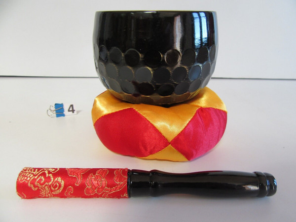 JAPANESE BUDDHIST SINGING BOWL ORIN GONG 9 CM
