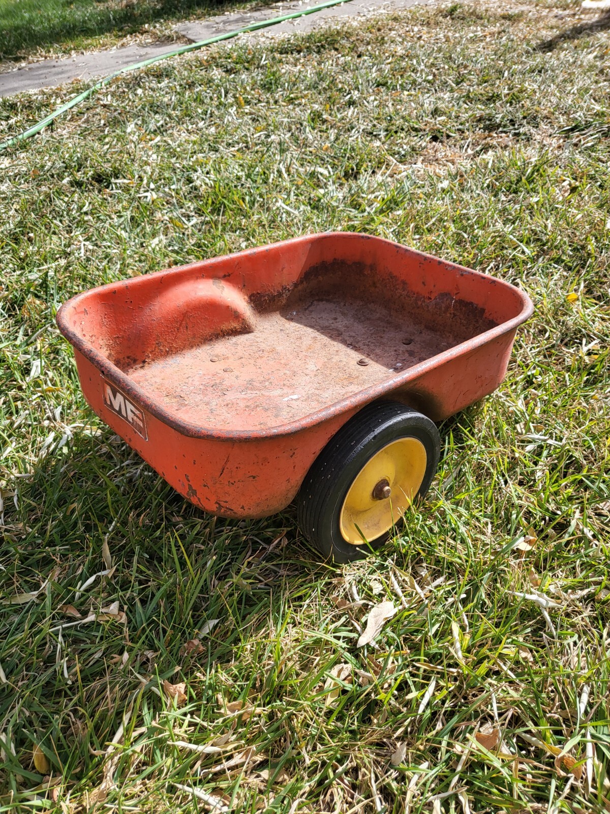 Ertl Massey Ferguson Pedal tractor Trailer Cart Wagon