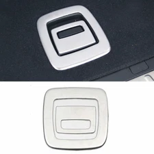 For BMW X5 2019-2021 Silver Titanium Back Door Tailgate Handle Switch Cover Trim