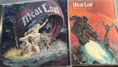 2 x Meat loaf Dead ringer u. bat out of hell