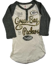 NFL Teens Apparel Green Bay Packers Football Shirt Look S (3-5)
