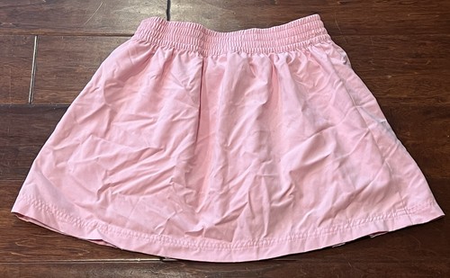 Nike Pink Red White Striped Girls XL Skort Short Lined Flared Tennis Skirt Dress - Picture 2 of 10