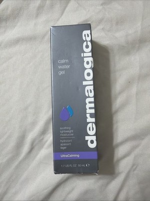 Dermalogica Calm Water Gel Soothing Lightweight Moisturizer 1.7oz 50ml New