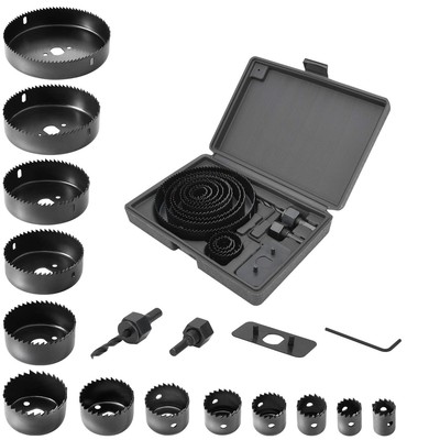 Kit de sierra perforadora con hojas de sierra de uso general de 3/4'' a 5'' US NEW