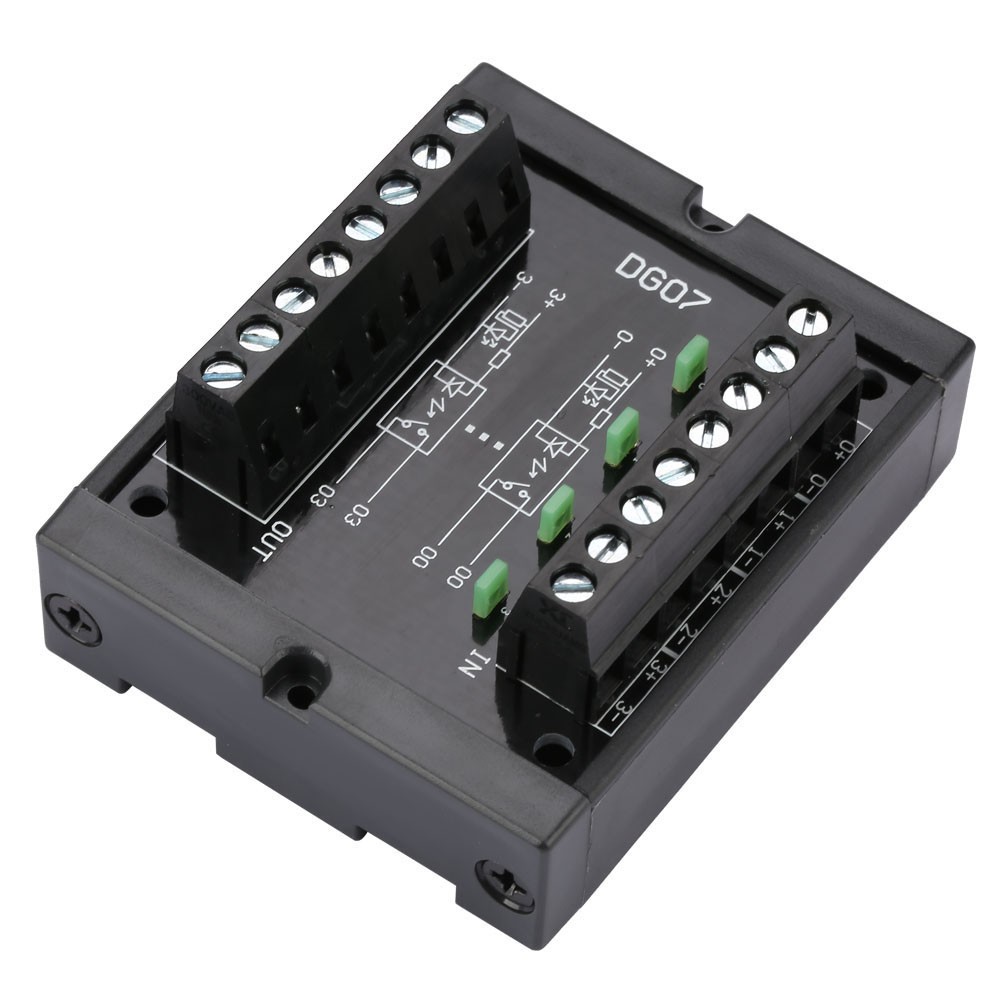 4-Channel NPN to PNP Signal Conversion Level Converter 10-28V Wide Voltage H4E3