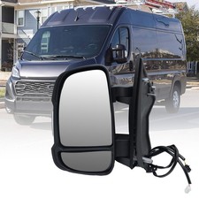 Left Driver Side Mirror for with 2014-2024 Ram Promaster 1500/2500/3500,Mirro...