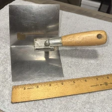 Marshalltown Drywall & Plastering Corner Trowel 4 X 5 Used Best Made!