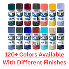 Rust-Oleum American Accents 2X Ultra Cover Spray Paint, 12oz, 120 Colors
