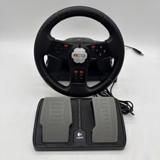 Logitech Nascar Racing Wheel and Pedals PC Te...