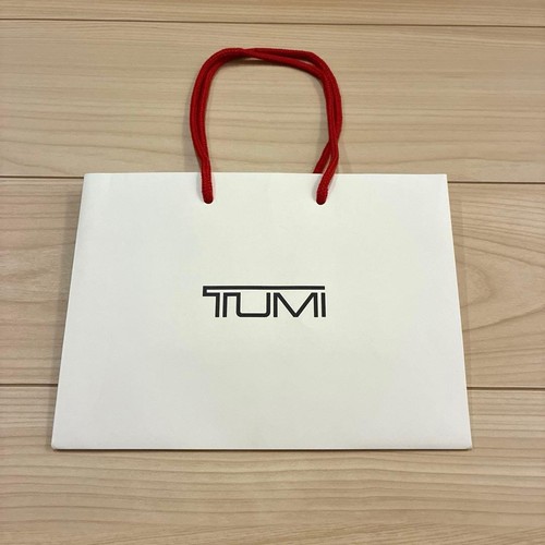 TUMI Shopper Paper Bag Discount Store Packaging Unused