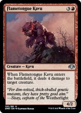 x1 Flametongue Kavu - Dominaria Remastered - NM - MTG