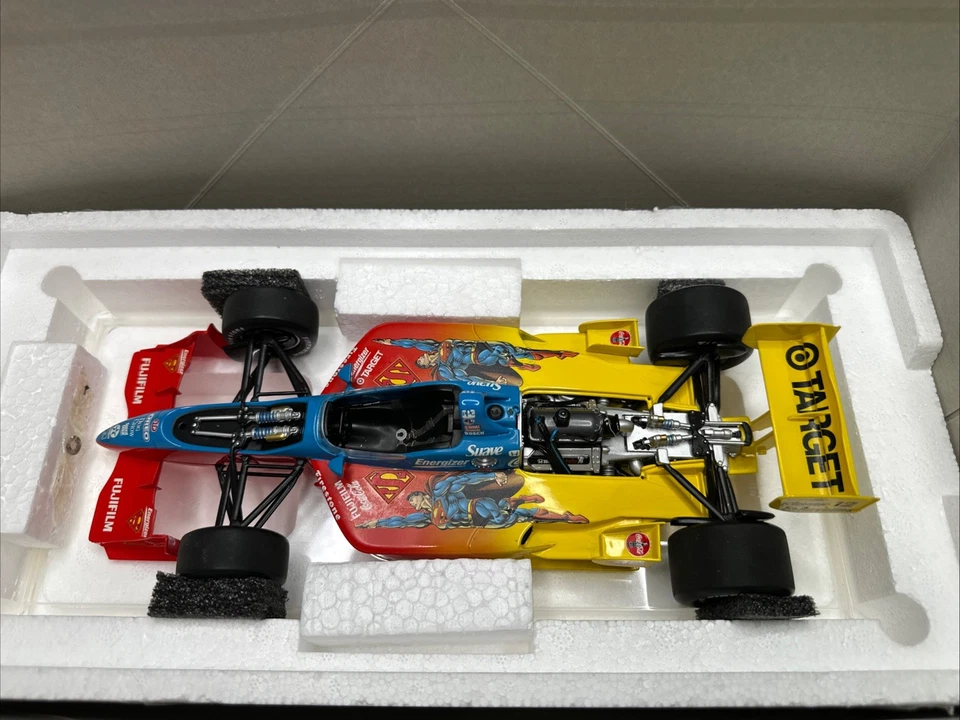 Action Jimmy Vasser Bassar 12 Superman Target Reynard 1999 Cart Indycar - Image 3 of 4
